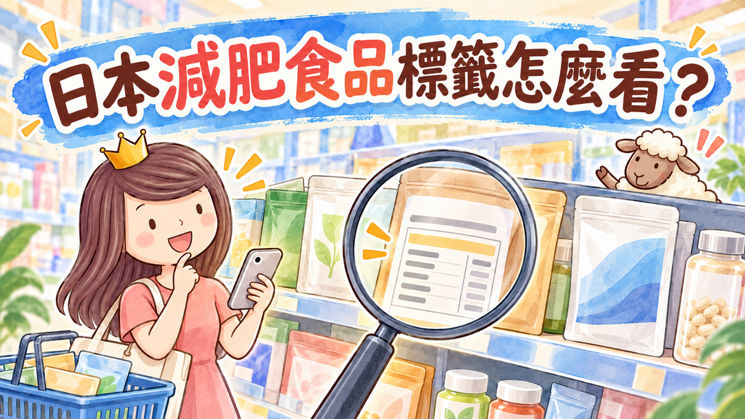 日本減肥食品標籤怎麼看？