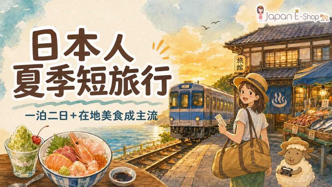 日本人夏季短旅行：一泊二日與在地美食趨勢