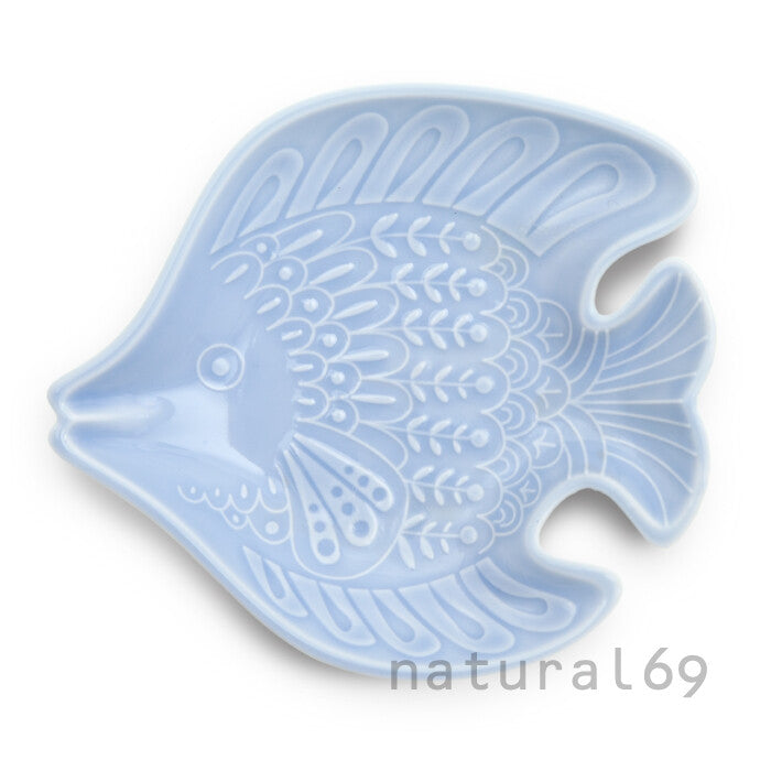 natural69 蝶魚系列波佐見燒小皿 手繪深型醬料碟 Japan E-Shop