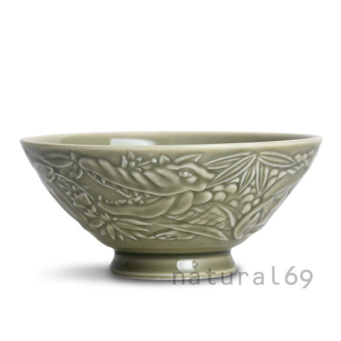 natural69 叢林動物特大茶碗 波佐見燒日本製飯碗 Japan E-Shop