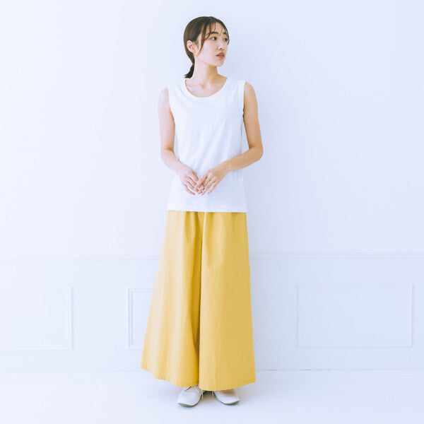 【kermu】有機棉日常剪裁背心 Japan E-Shop