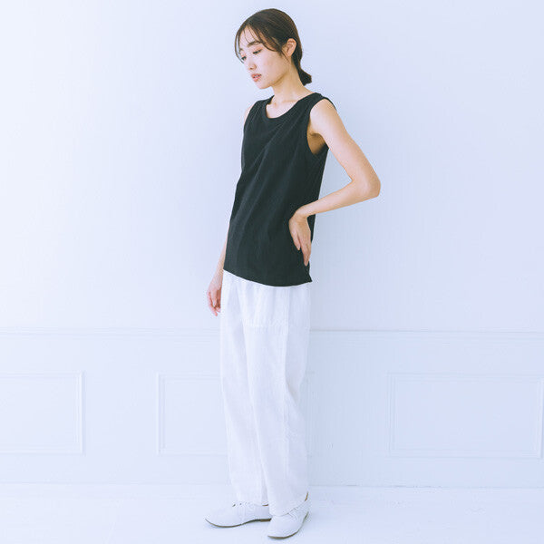 【kermu】有機棉日常剪裁背心 Japan E-Shop