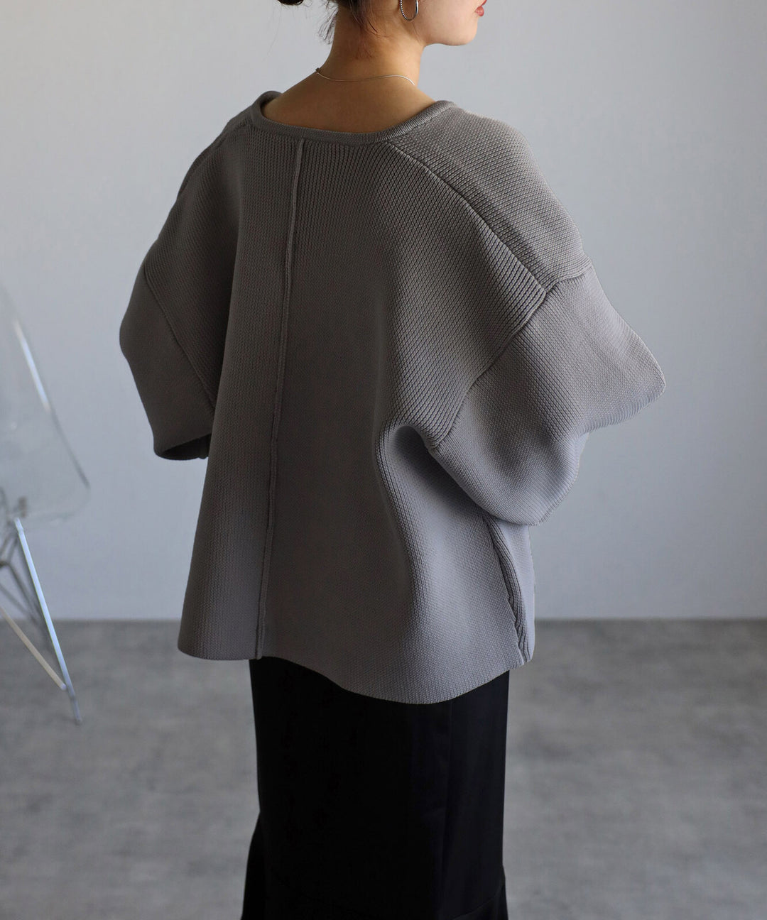 【TOPWHOLE】圓領針織拉鍊外套 Japan E-Shop