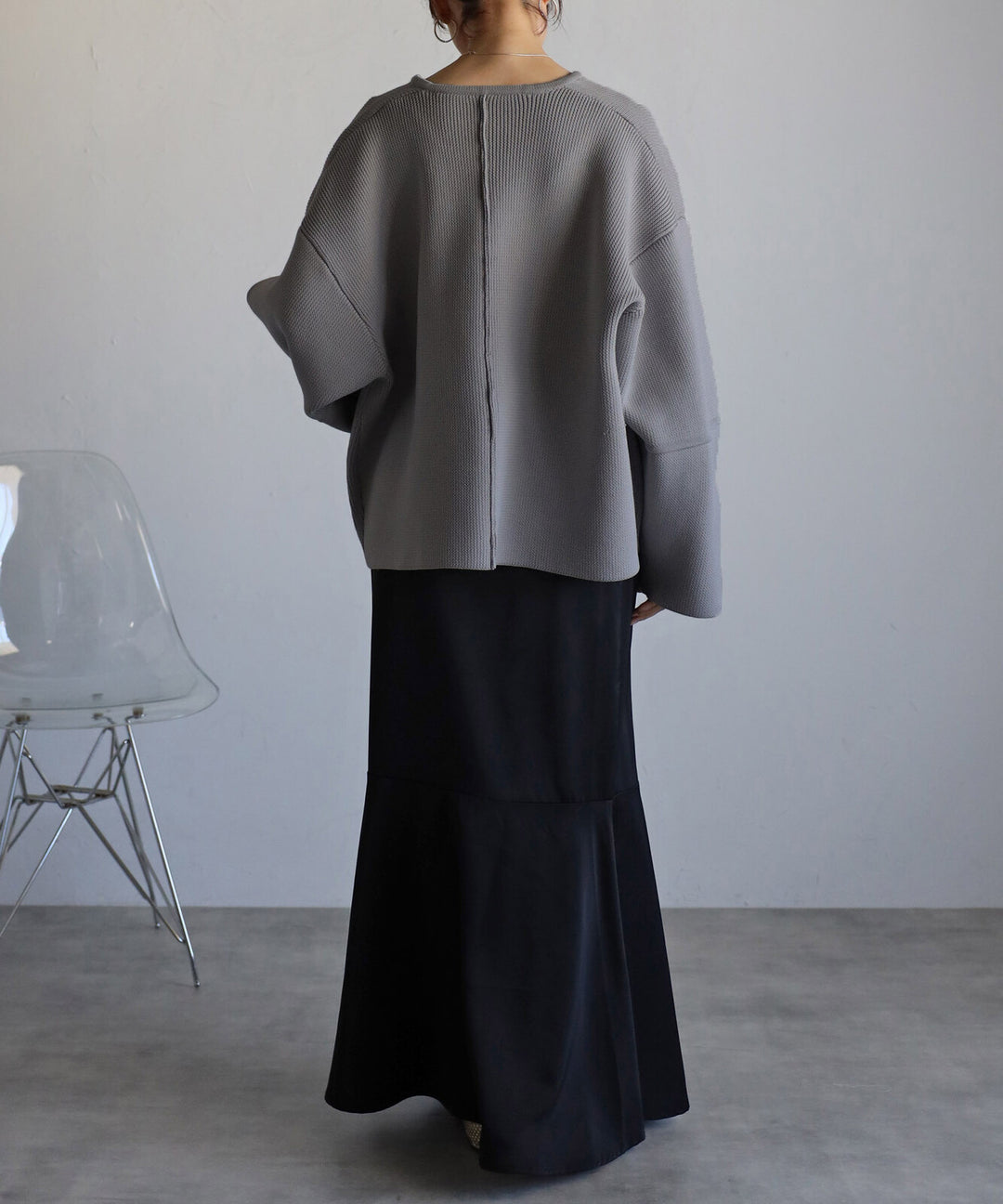 【TOPWHOLE】圓領針織拉鍊外套 Japan E-Shop
