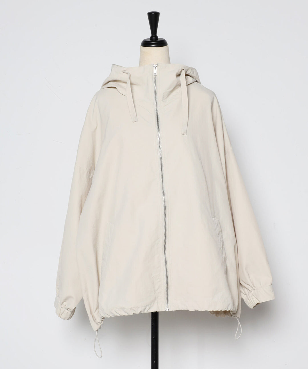【TOPWHOLE】輕量連帽拉鍊外套 象牙白 Japan E-Shop