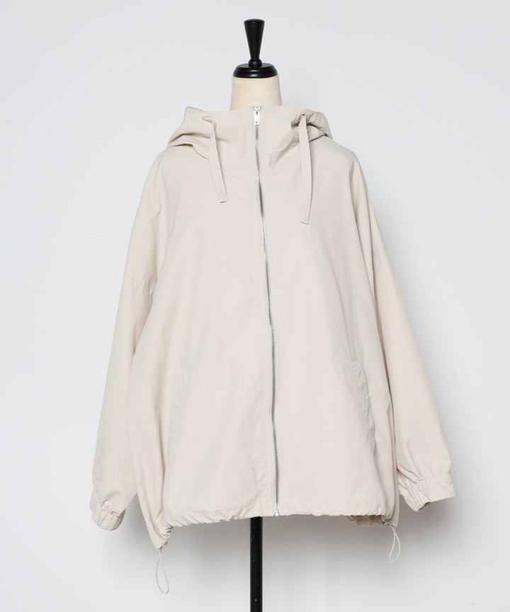 【TOPWHOLE】輕量連帽拉鍊外套 象牙白 Japan E-Shop