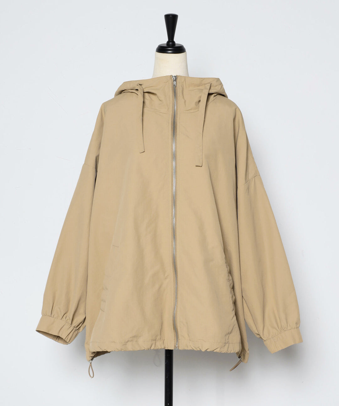 【TOPWHOLE】輕量連帽拉鍊外套 象牙白 Japan E-Shop