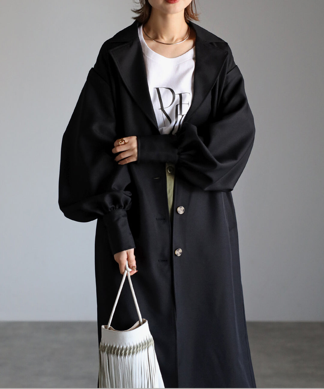 【TOPWHOLE】附腰帶兩穿長版風衣 Japan E-Shop