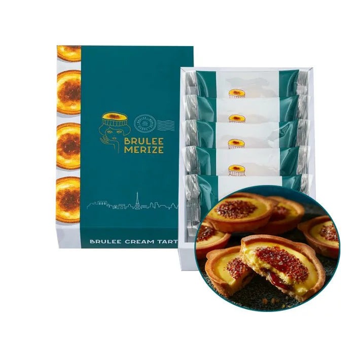 【東京限定】BRULEE MERIZE 焦糖布甸撻 5入組 ｜ 開心果/原味雙重驚喜 ｜ 日本超人氣伴手禮 Japan E-Shop