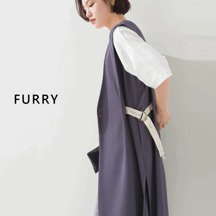 【FURRY】柔滑長版背心 顏色