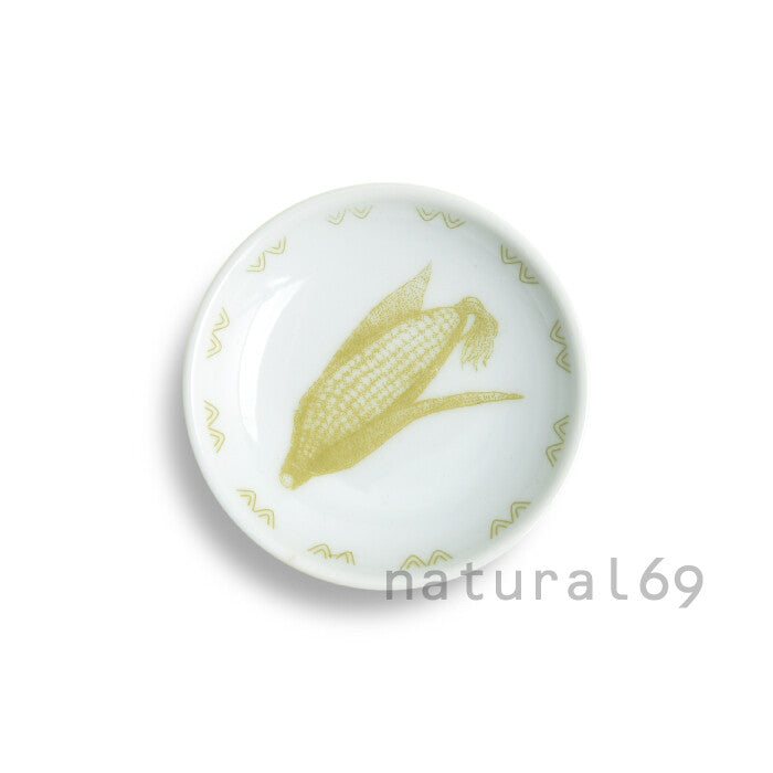 natural69 蔬菜彩繪姬皿 波佐見燒日本製小皿