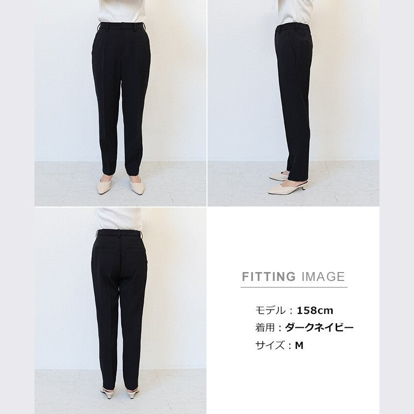 【evernavy】深海軍藍修身錐形女裝長褲 Japan E-Shop