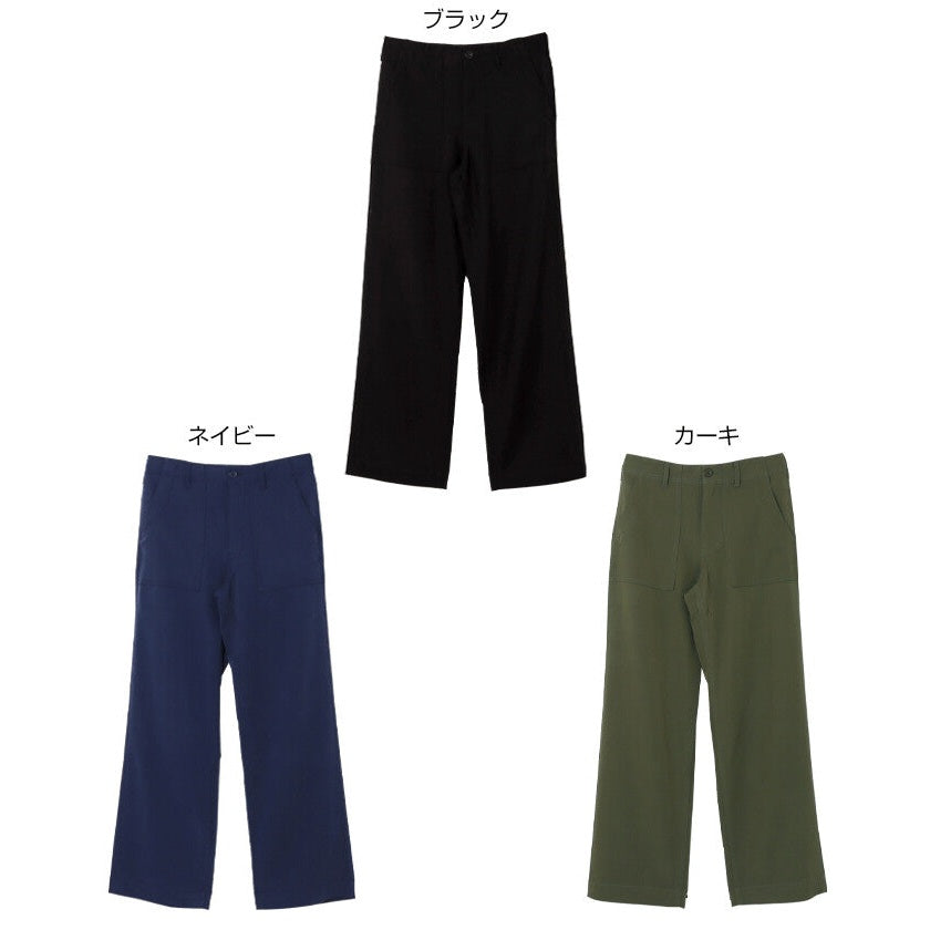 【evernavy】柔垂可調腰寬版工作長褲 Japan E-Shop