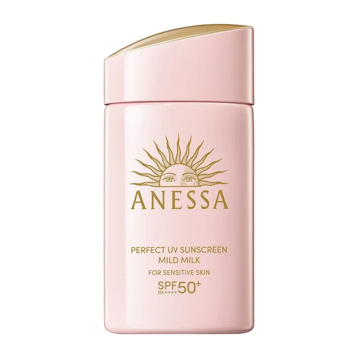 ANESSA 安耐晒金钻敏感肌防水防晒乳N 2021年新款粉金瓶SPF50+PA++++60ml