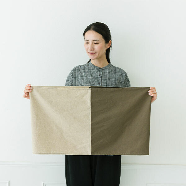 【crea delice】棉麻雙色圍脖 Japan E-Shop
