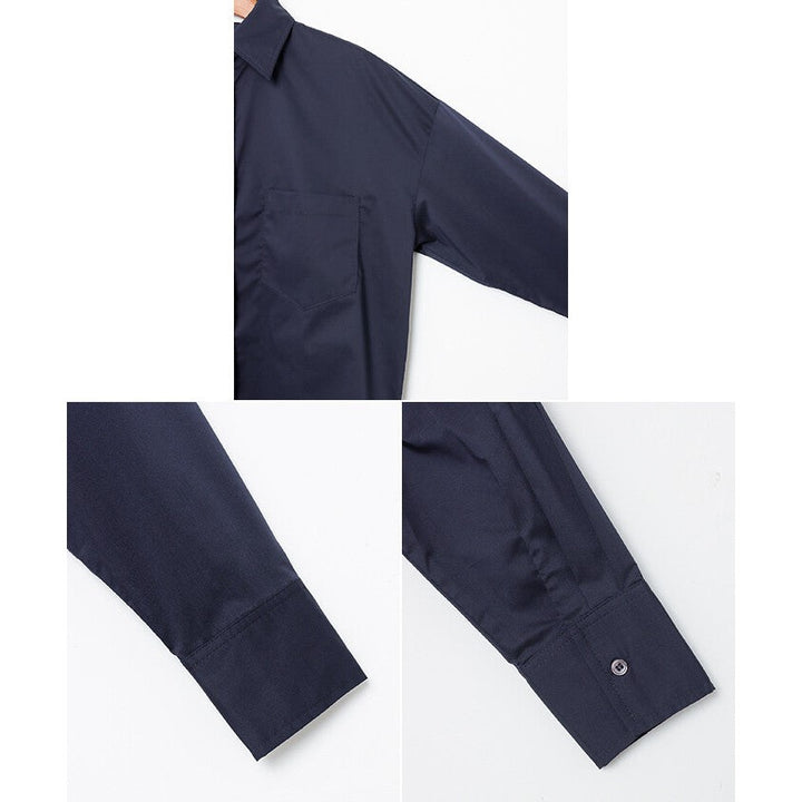 【evernavy】易整理棉混紡落肩寬鬆長袖襯衫 Japan E-Shop
