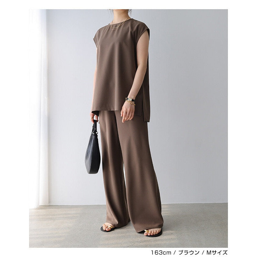 【evernavy】長版寬鬆無袖套頭上衣 Japan E-Shop