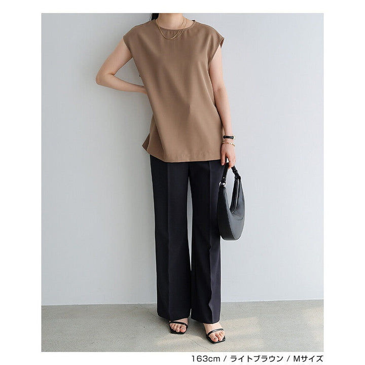 【evernavy】長版寬鬆無袖套頭上衣 Japan E-Shop