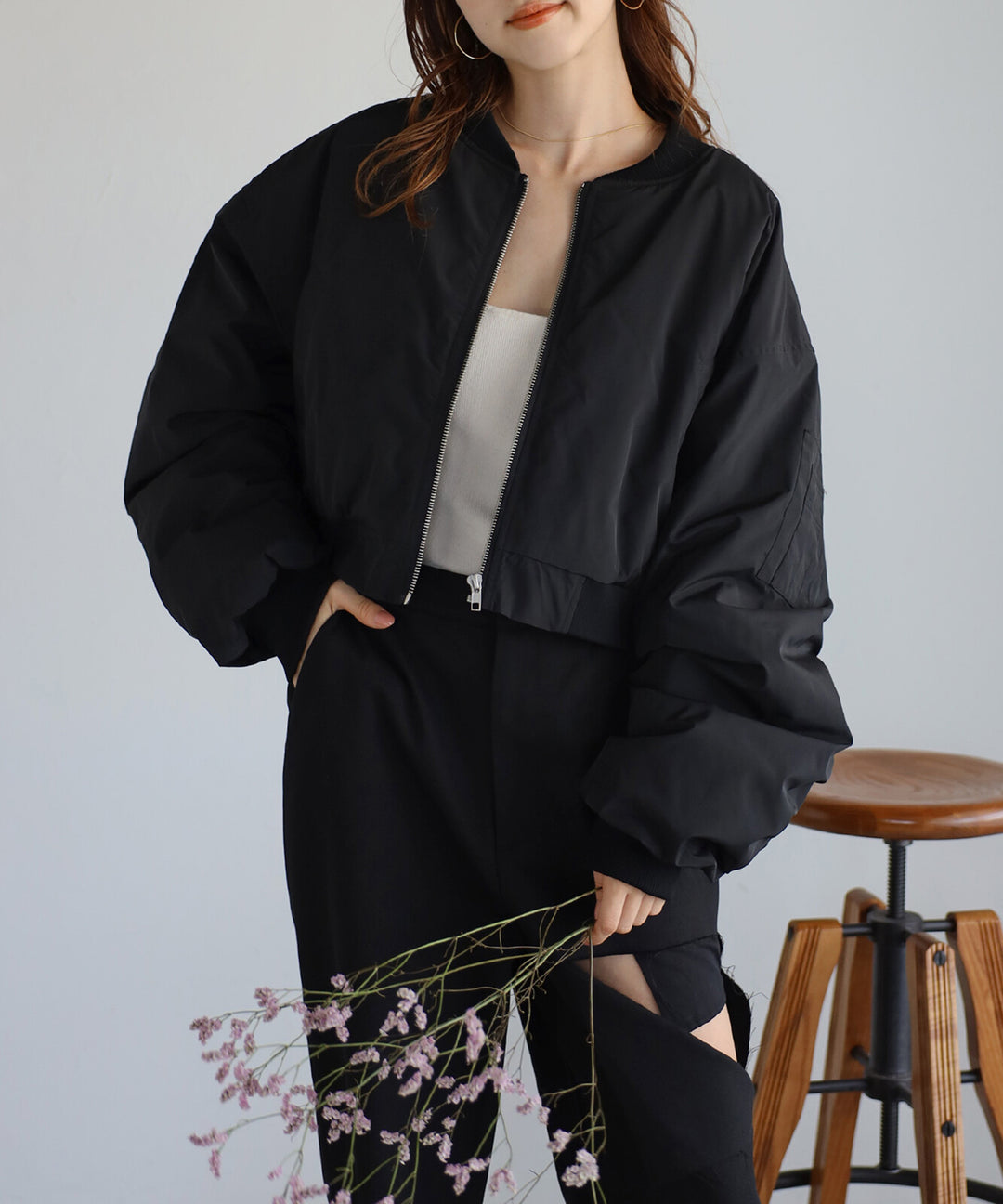 【TOPWHOLE】短版中棉飛行外套 Japan E-Shop