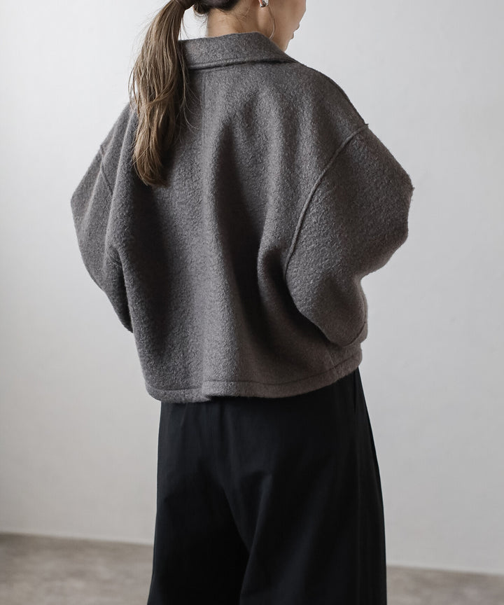 【TOPWHOLE】立領雙拉鍊短版外套 Japan E-Shop