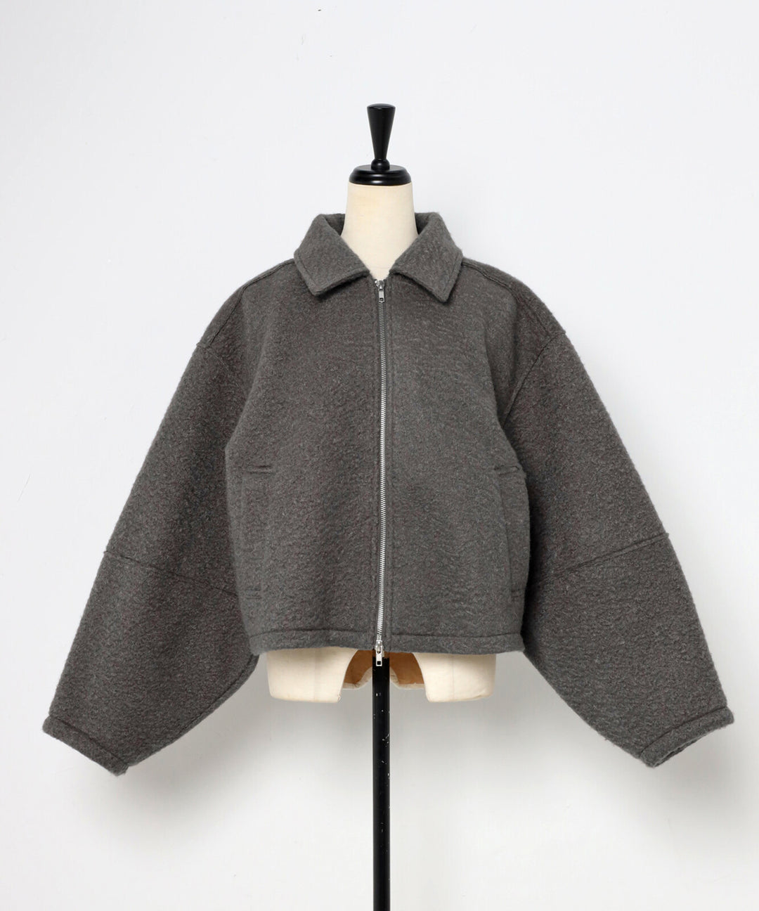 【TOPWHOLE】立領雙拉鍊短版外套 Japan E-Shop