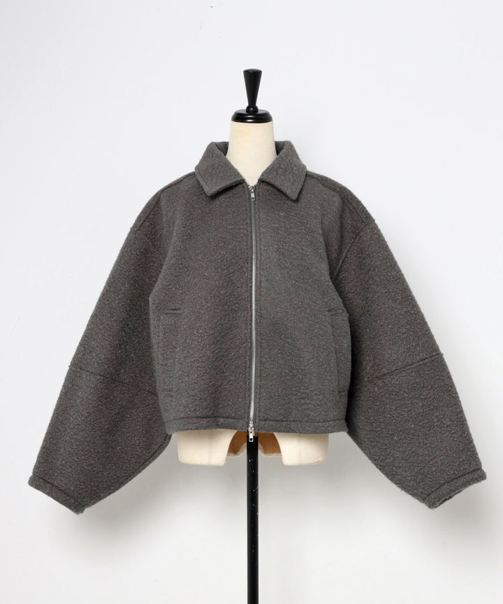 【TOPWHOLE】立領雙拉鍊短版外套 Japan E-Shop