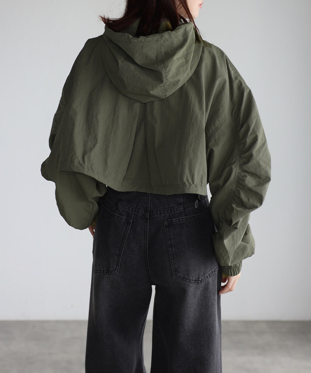 【TOPWHOLE】短版連帽尼龍外套 Japan E-Shop