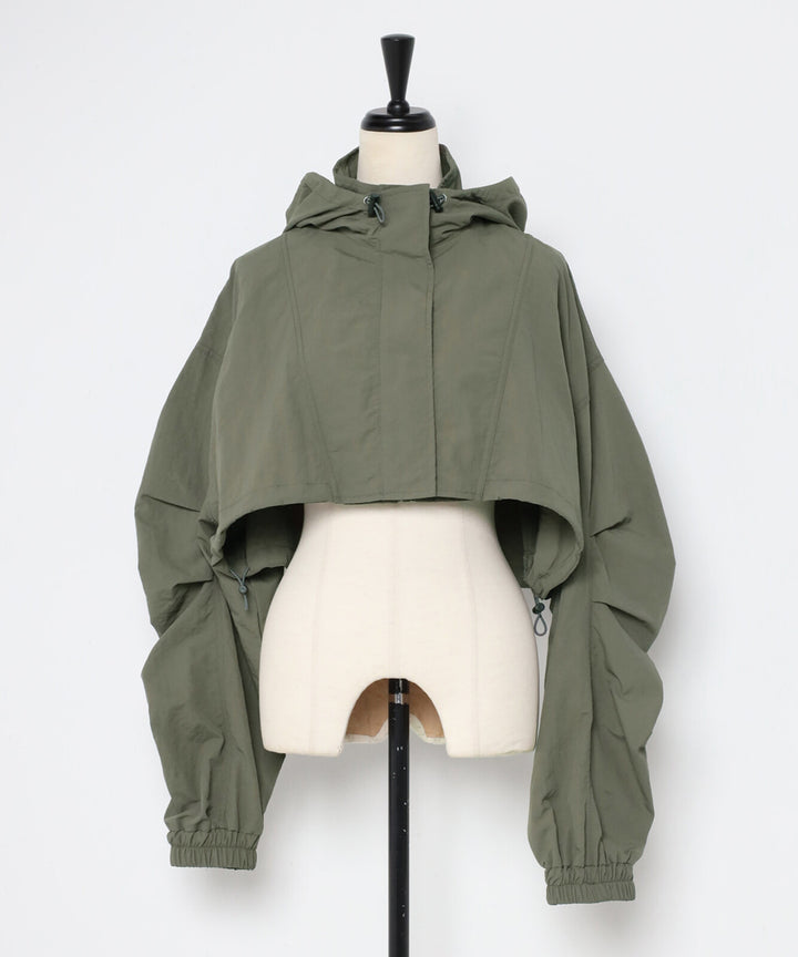 【TOPWHOLE】短版連帽尼龍外套 Japan E-Shop