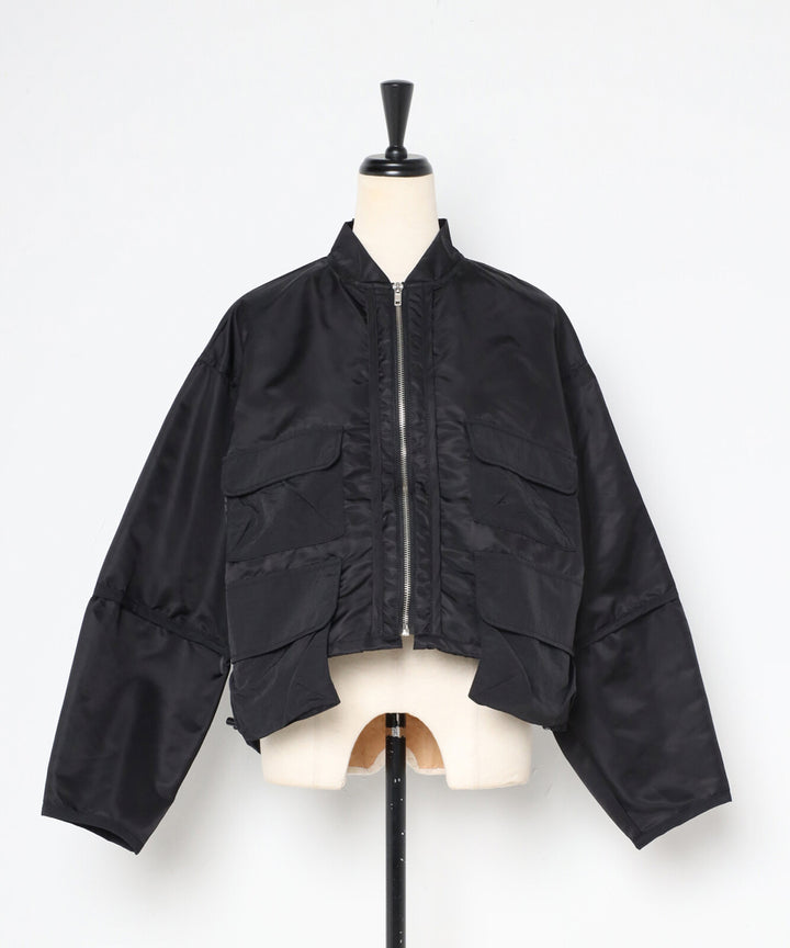 【TOPWHOLE】機能口袋短版尼龍外套 Japan E-Shop