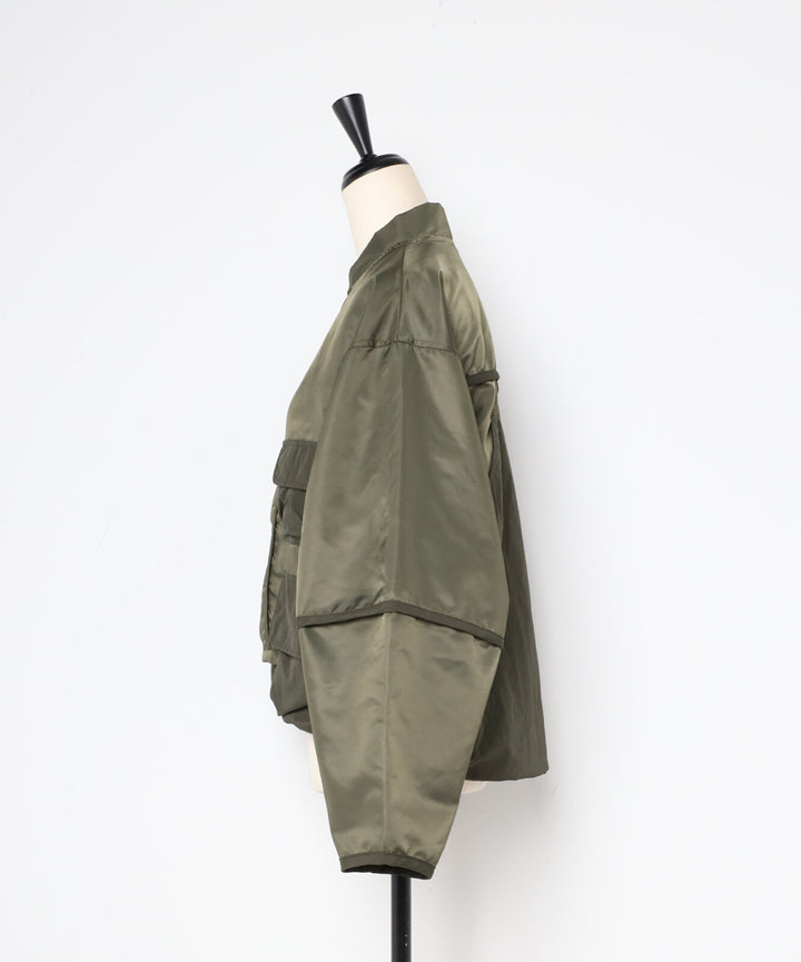【TOPWHOLE】機能口袋短版尼龍外套 Japan E-Shop