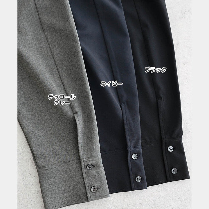 【evernavy】彈性西裝布立體短版襯衫外套 Japan E-Shop