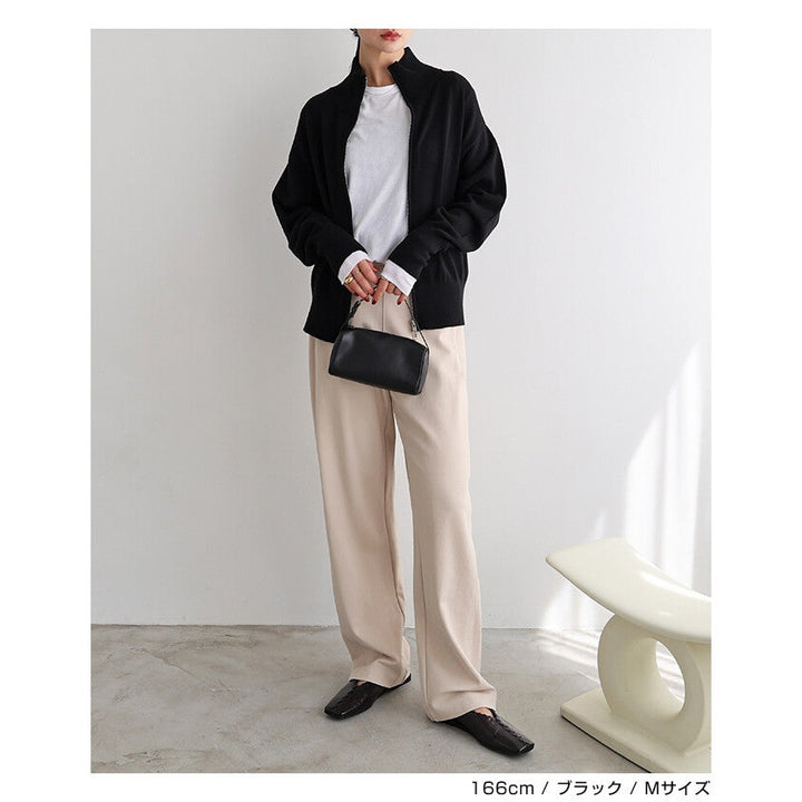 【evernavy】100% 羊毛雙向拉鍊針織外套 Japan E-Shop