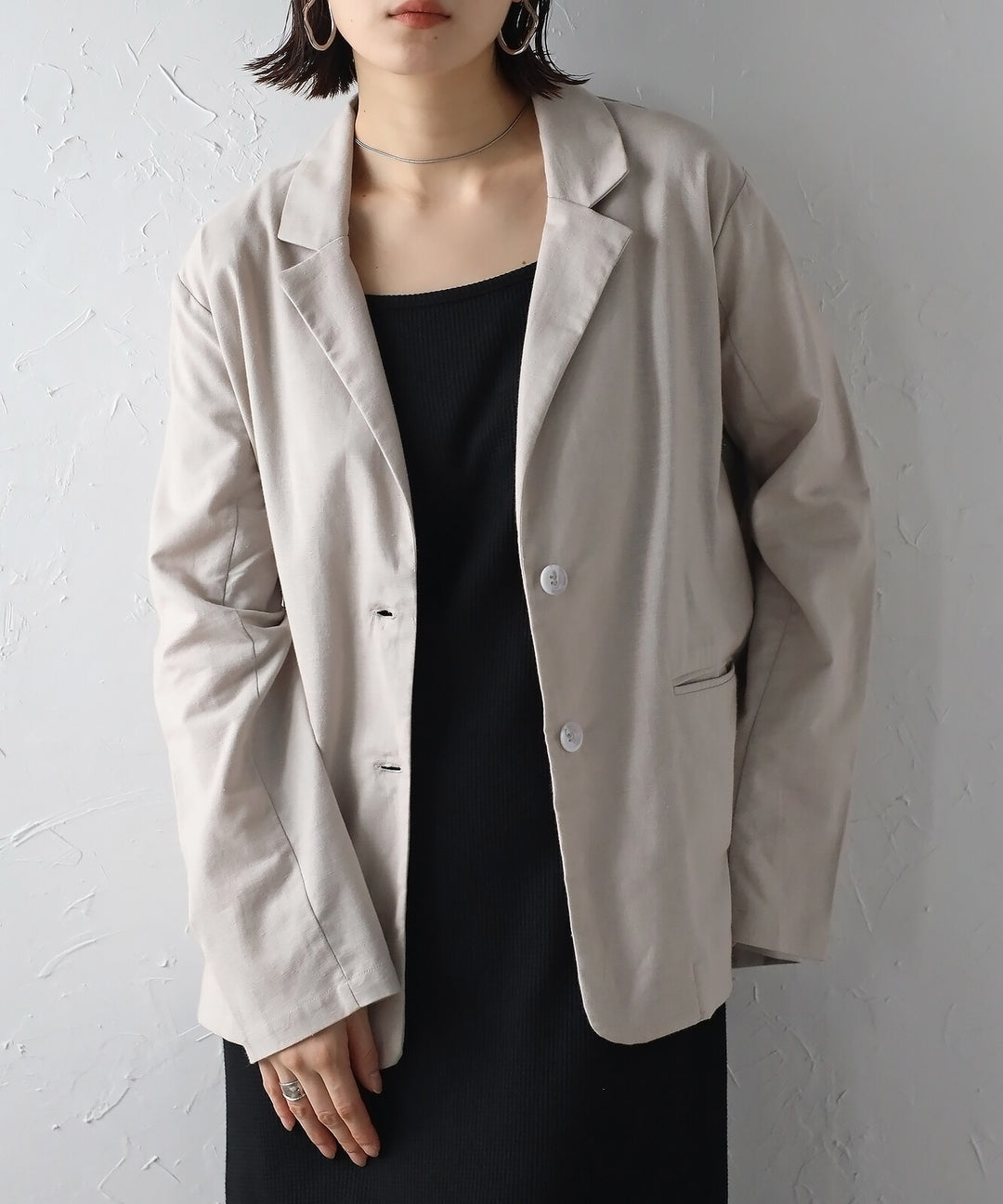 【TOPWHOLE】棉麻夏季西裝外套 Japan E-Shop