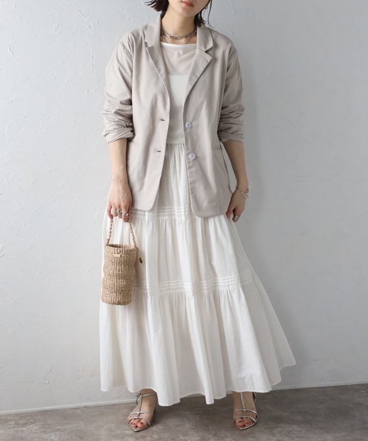 【TOPWHOLE】棉麻夏季西裝外套 Japan E-Shop
