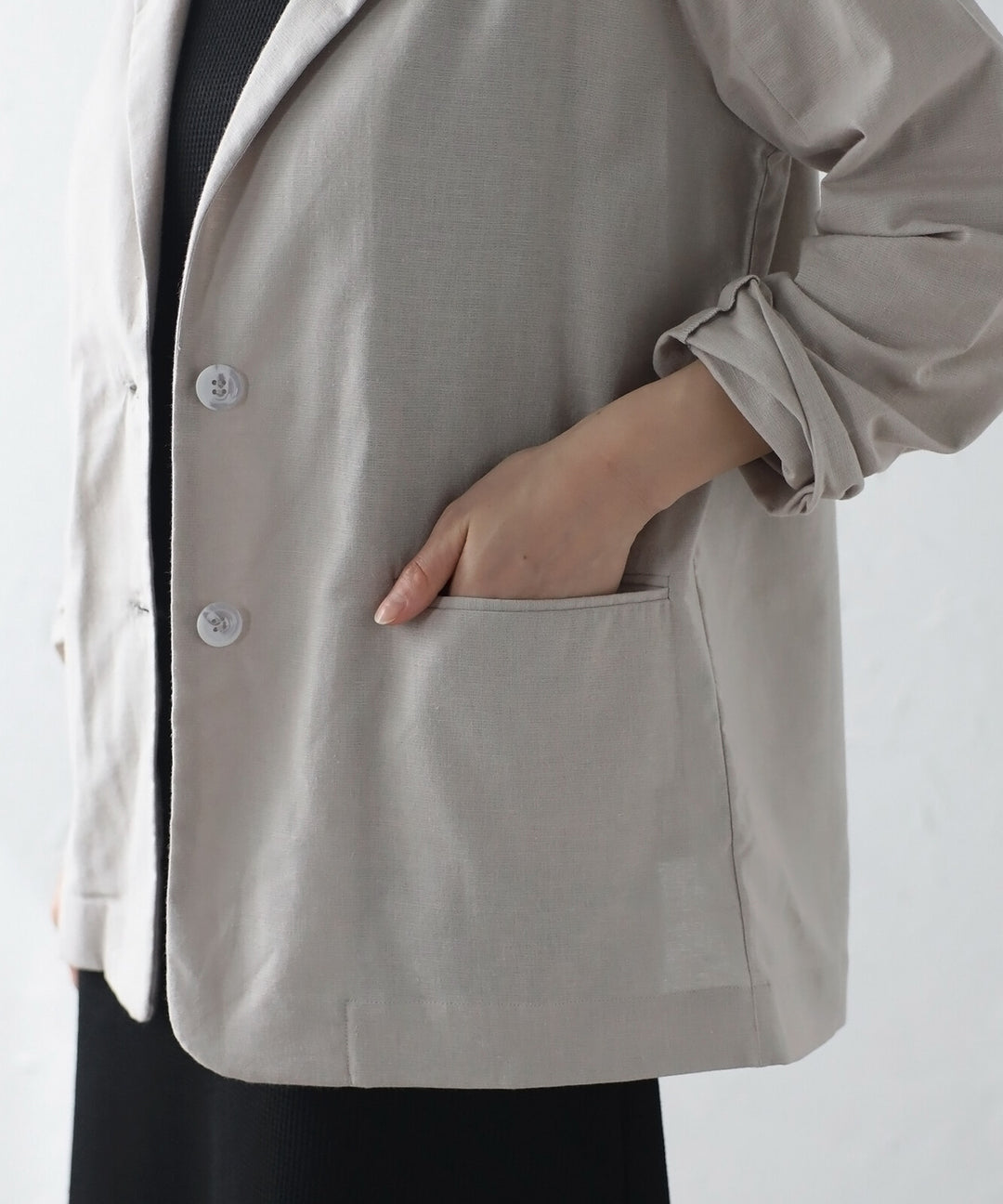 【TOPWHOLE】棉麻夏季西裝外套 Japan E-Shop