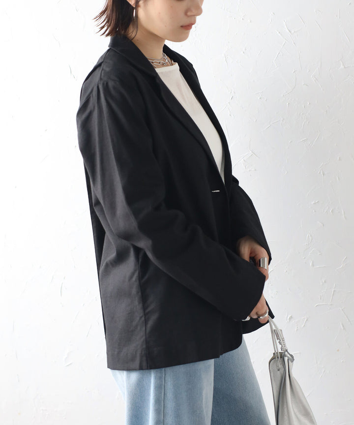 【TOPWHOLE】棉麻夏季西裝外套 Japan E-Shop
