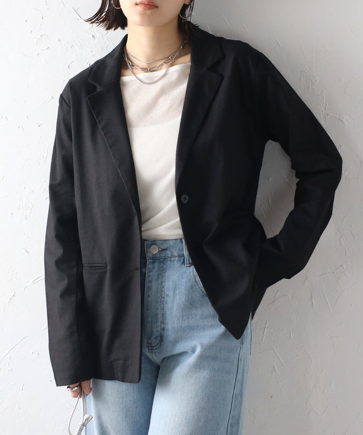 【TOPWHOLE】棉麻夏季西裝外套 Japan E-Shop