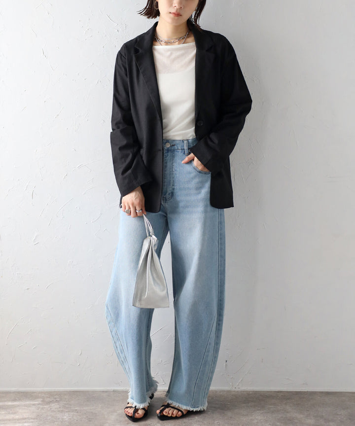 【TOPWHOLE】棉麻夏季西裝外套 Japan E-Shop