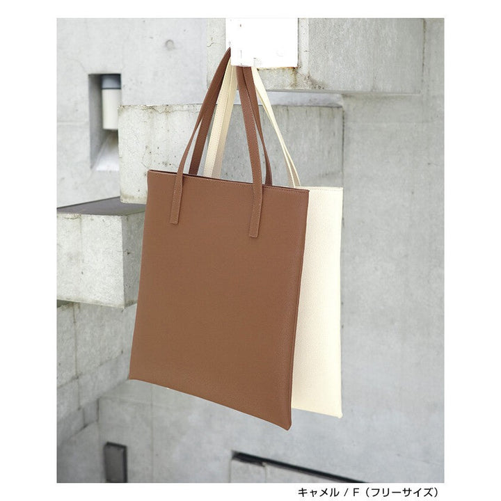 【evernavy】A4 仿皮肩背托特包 Japan E-Shop