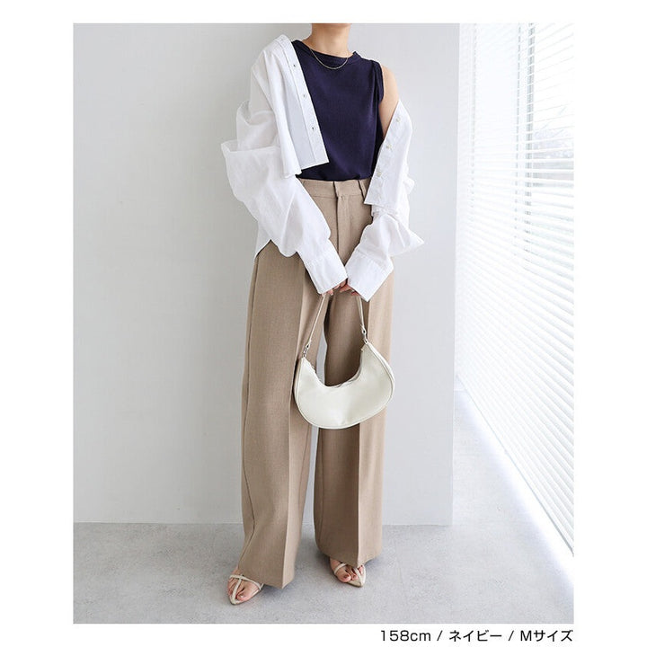 【evernavy】細羅紋前短後長背心 Japan E-Shop