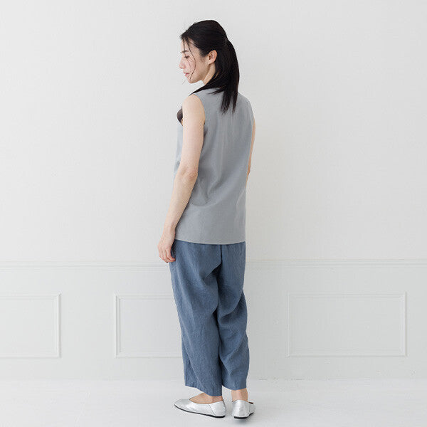 【crea delice】強撚絲光棉日常剪裁背心 Japan E-Shop