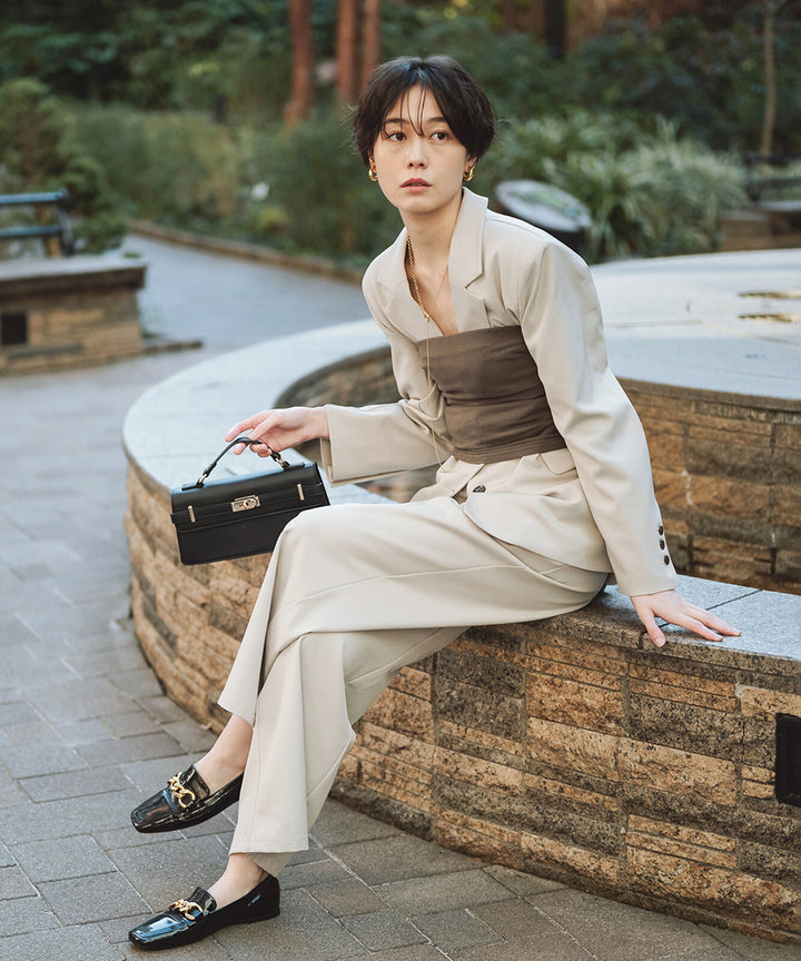 【TOPWHOLE】斜紋單排釦西裝外套 Japan E-Shop