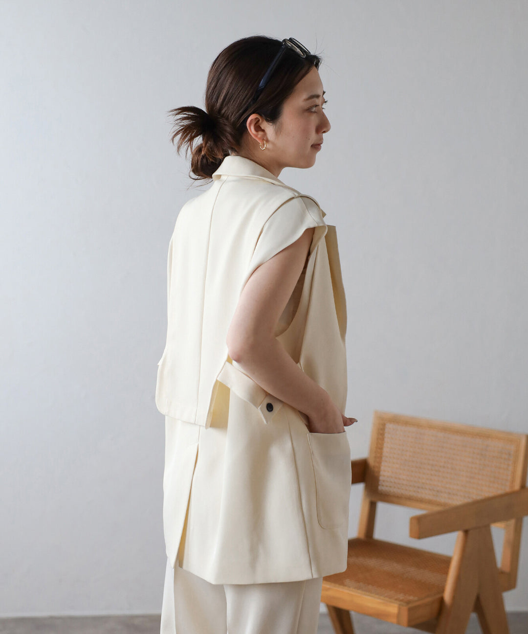 【TOPWHOLE】兩件式簡約長版背心套組 Japan E-Shop