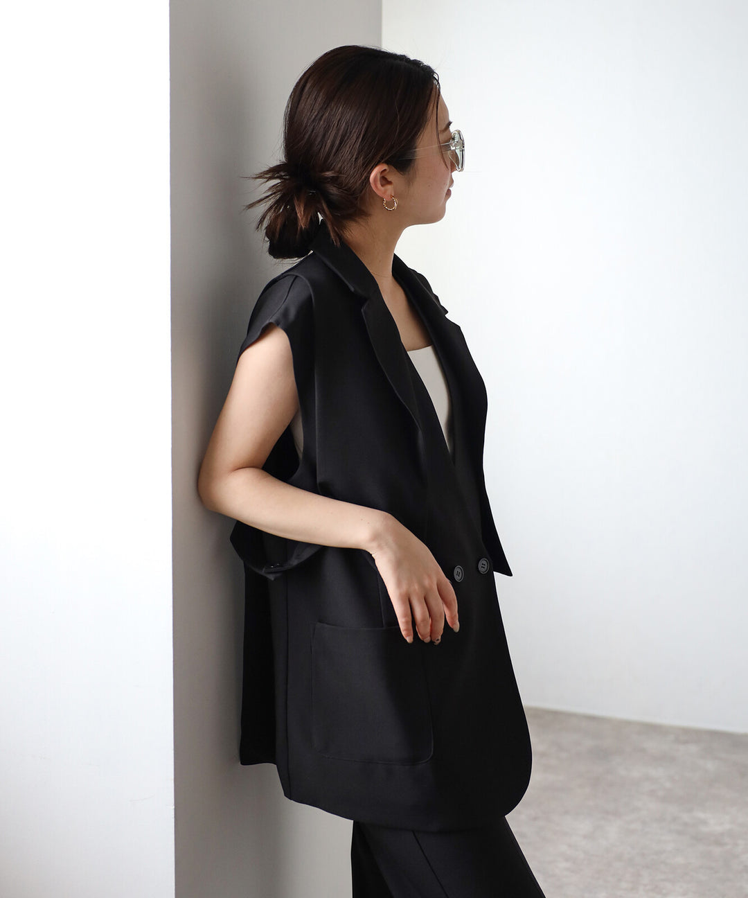 【TOPWHOLE】兩件式簡約長版背心套組 Japan E-Shop