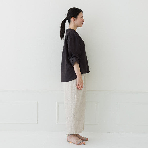 【crea delice】棉尼龍打褶袖襯衫 Japan E-Shop