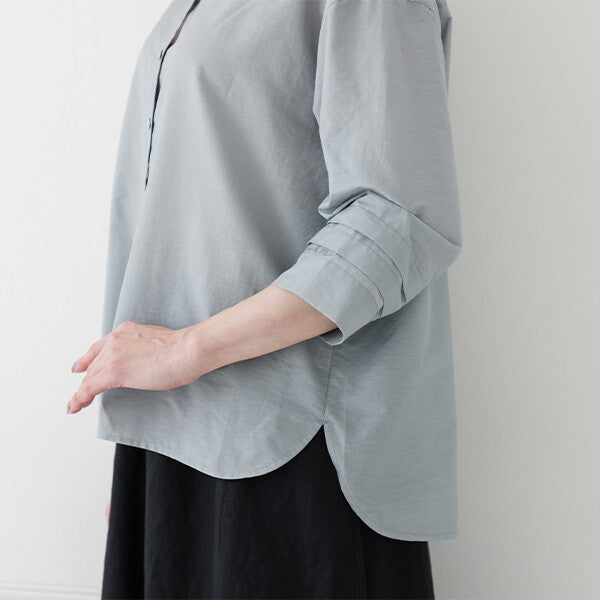 【crea delice】棉尼龍打褶袖襯衫 Japan E-Shop