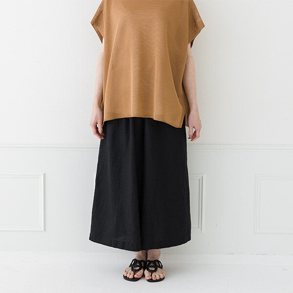 【crea delice】棉尼龍寬版長褲 Japan E-Shop