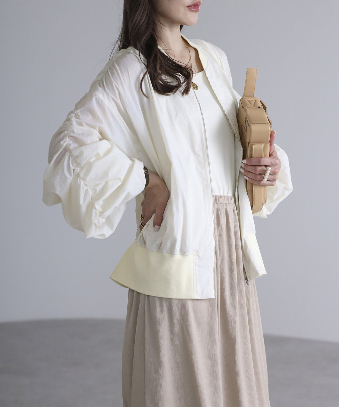 【TOPWHOLE】透膚防潑水防曬拉鍊外套 Japan E-Shop