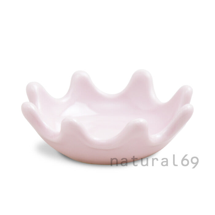 natural69 牛奶皇冠箸置豆缽 波佐見燒 日本製 Japan E-Shop