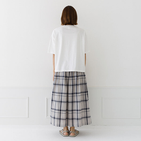 【kermu】接觸冷感裂紋字母寬版T恤 Japan E-Shop